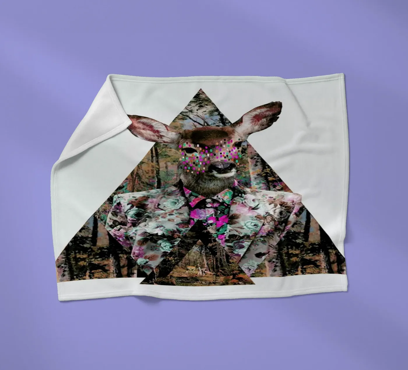 Bosque fleecedeken van Kris Tate