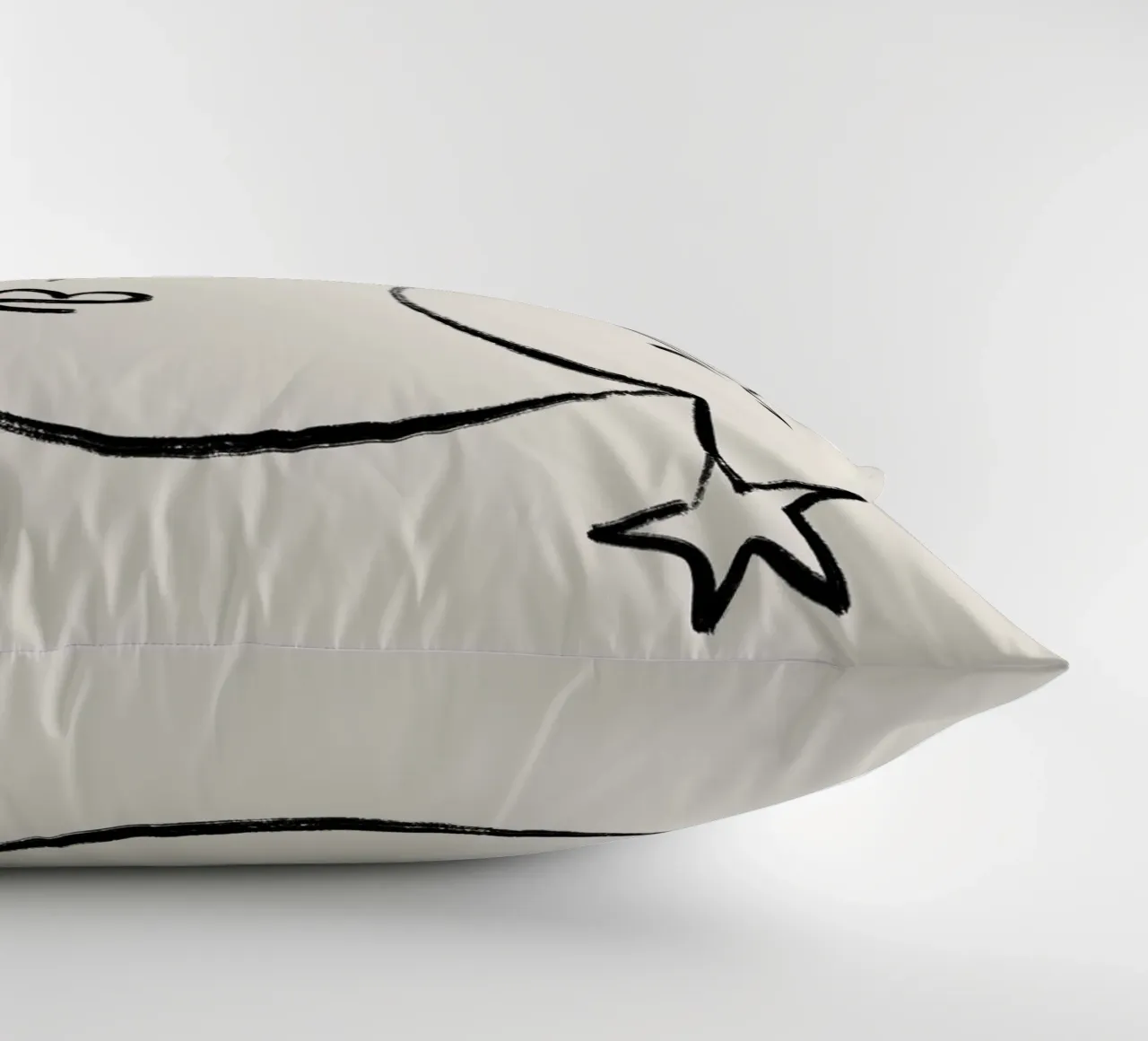 Alina Buffiere - La Luna decorative cushion by The Artcircle