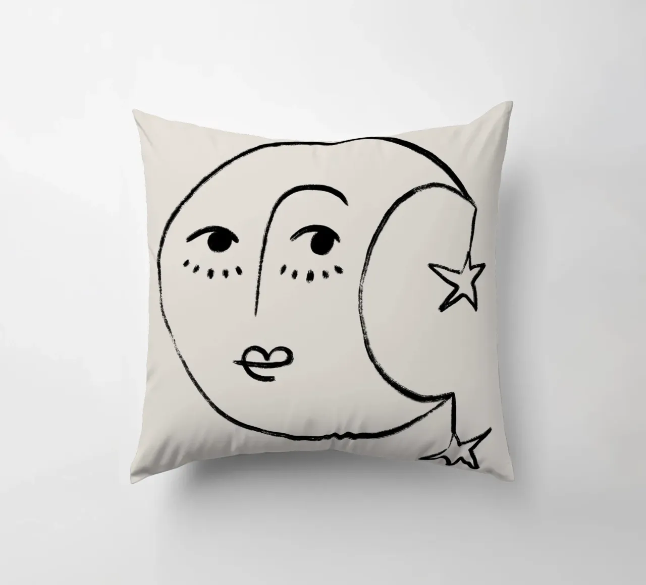 Alina Buffiere - La Luna decorative cushion by The Artcircle