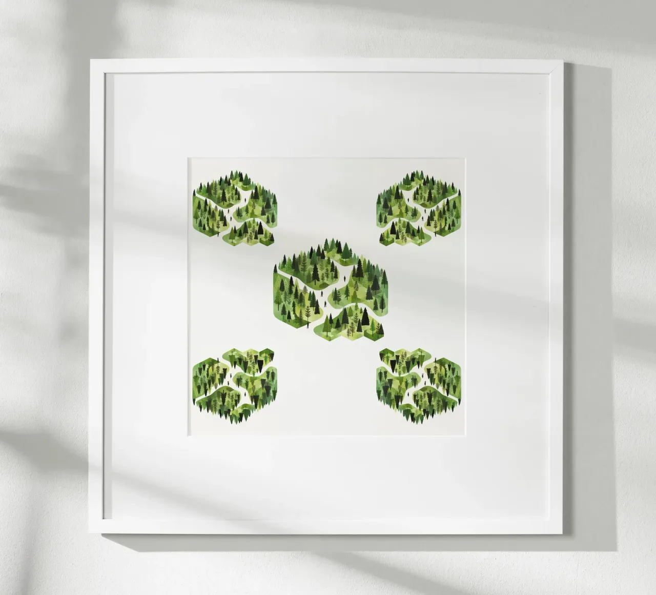 Green emerge 3 -  scatter carta hahnemühle da The Quiet Senju