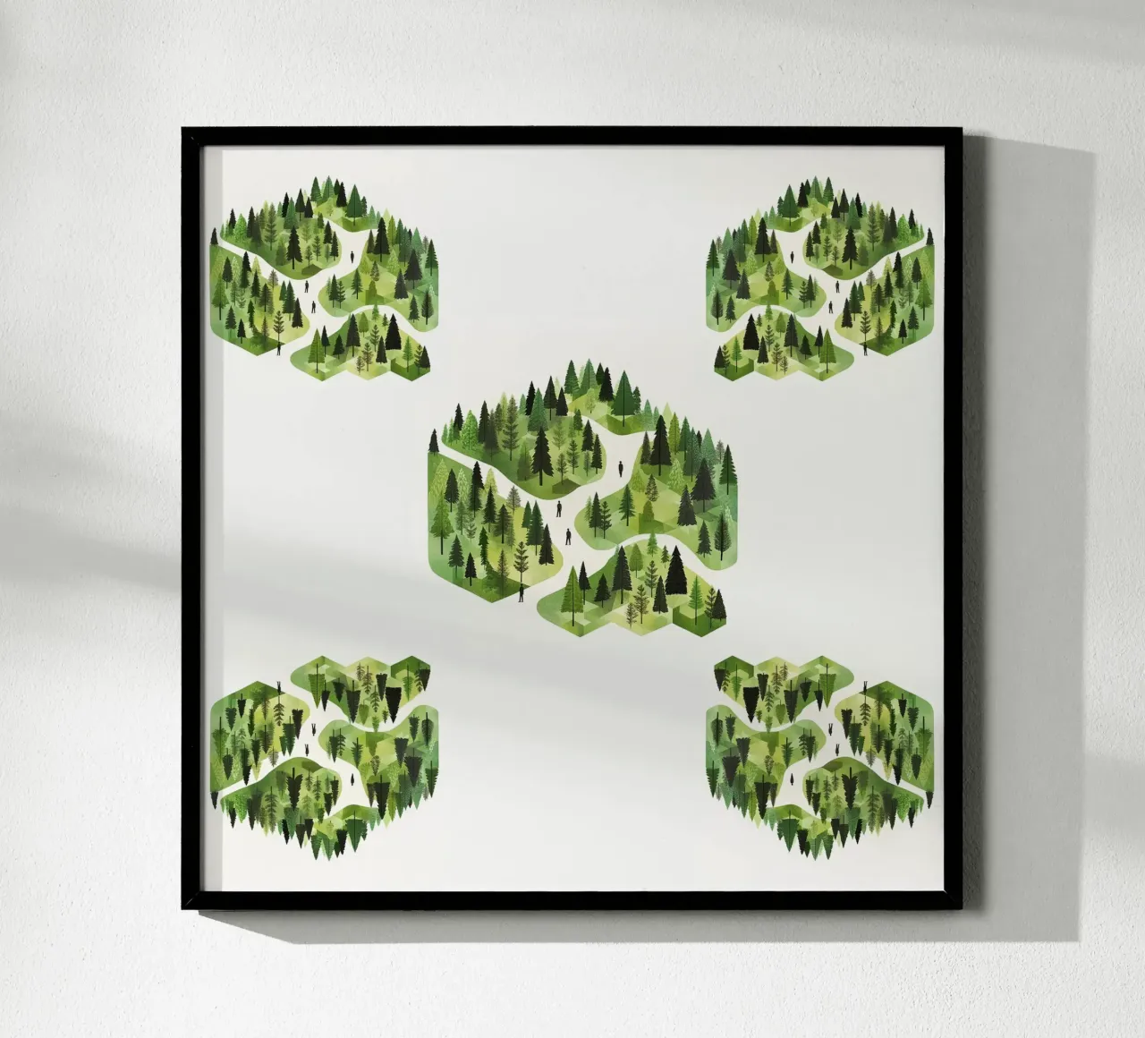 Green emerge 3 -  scatter carta hahnemühle da The Quiet Senju