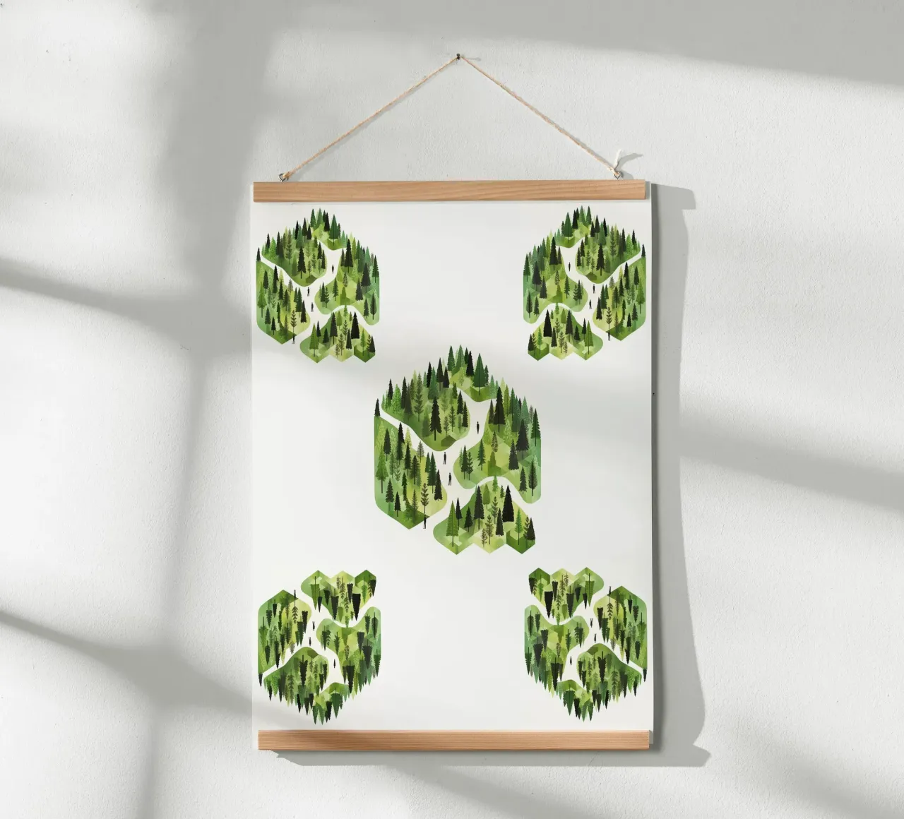Green emerge 3 -  scatter carta hahnemühle da The Quiet Senju