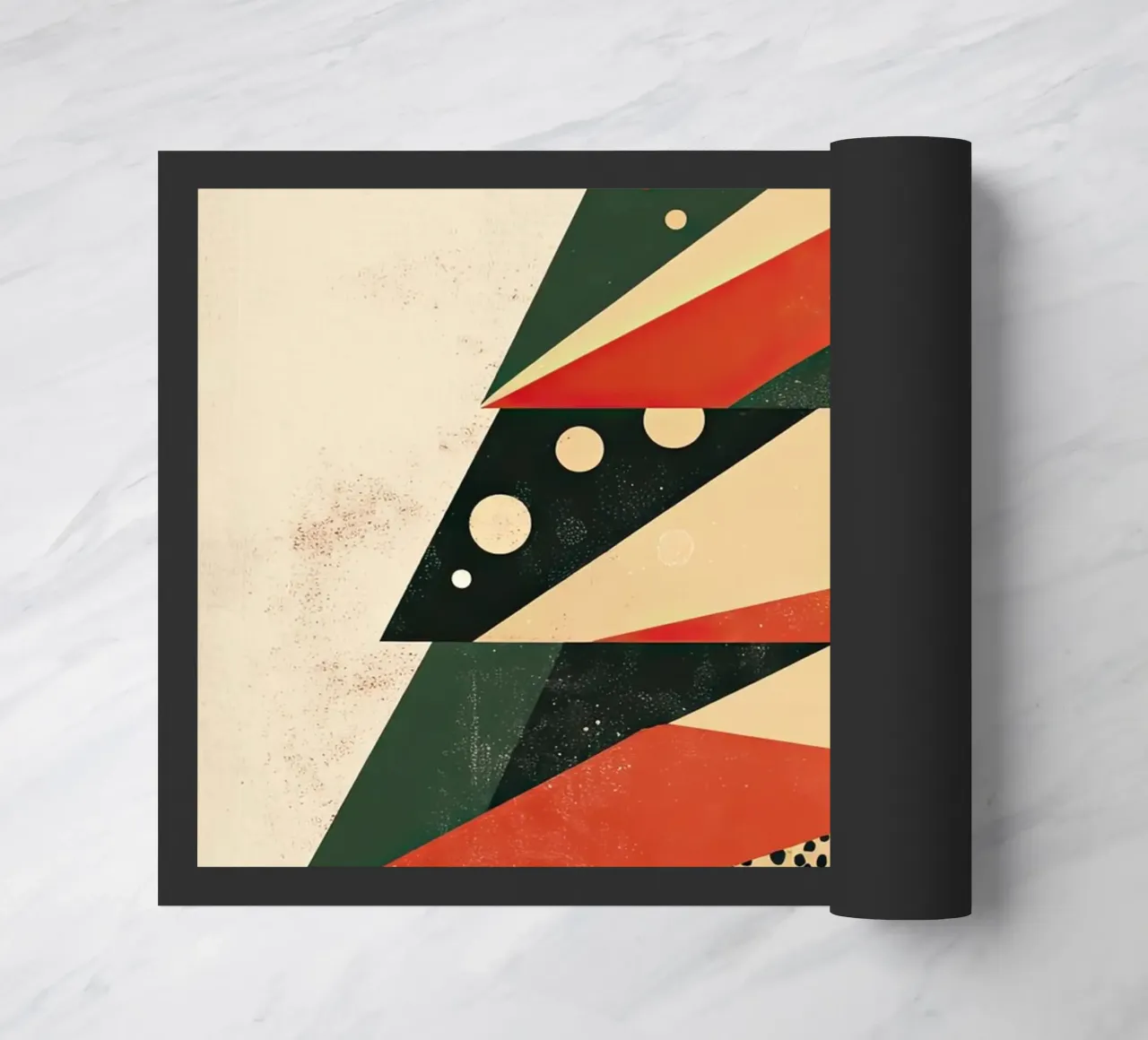 Kerstboom abstract doormat by Imagine
