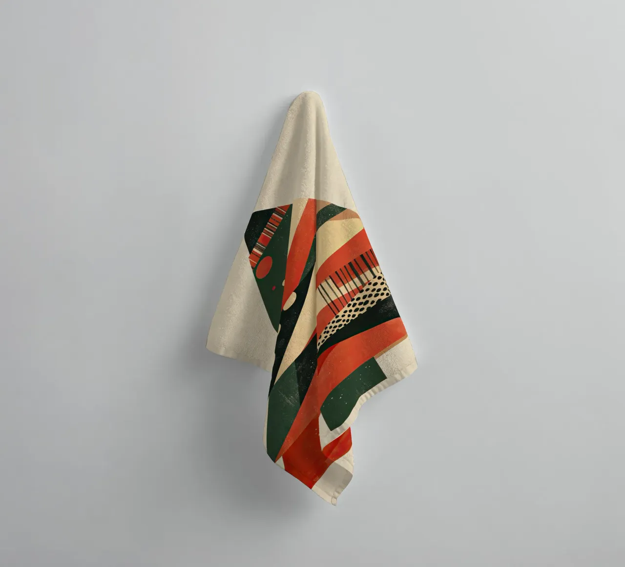 Kerstboom abstract towel by Imagine