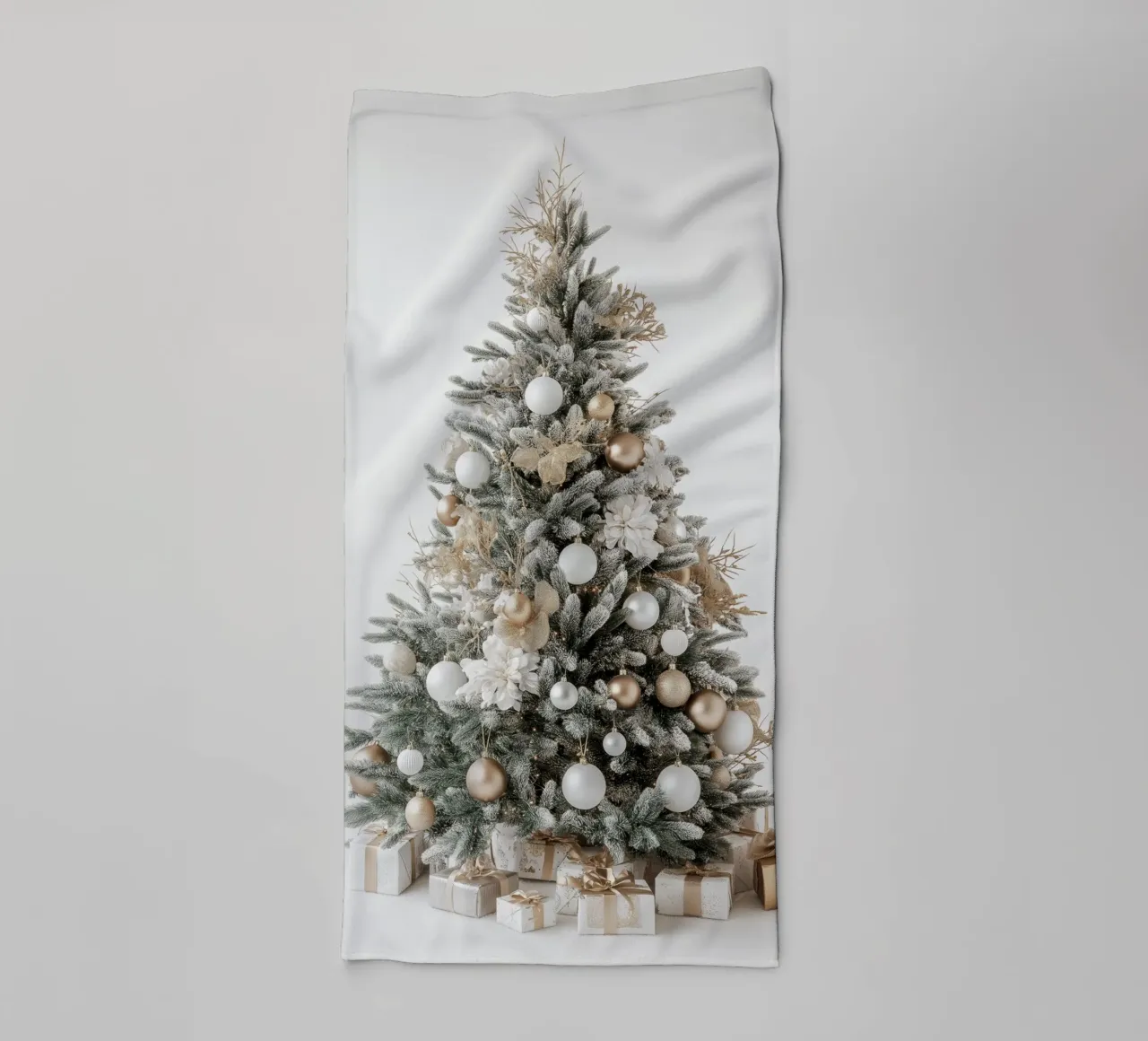 Árbol de Navidad con paquetes toalla de baño de Imagine