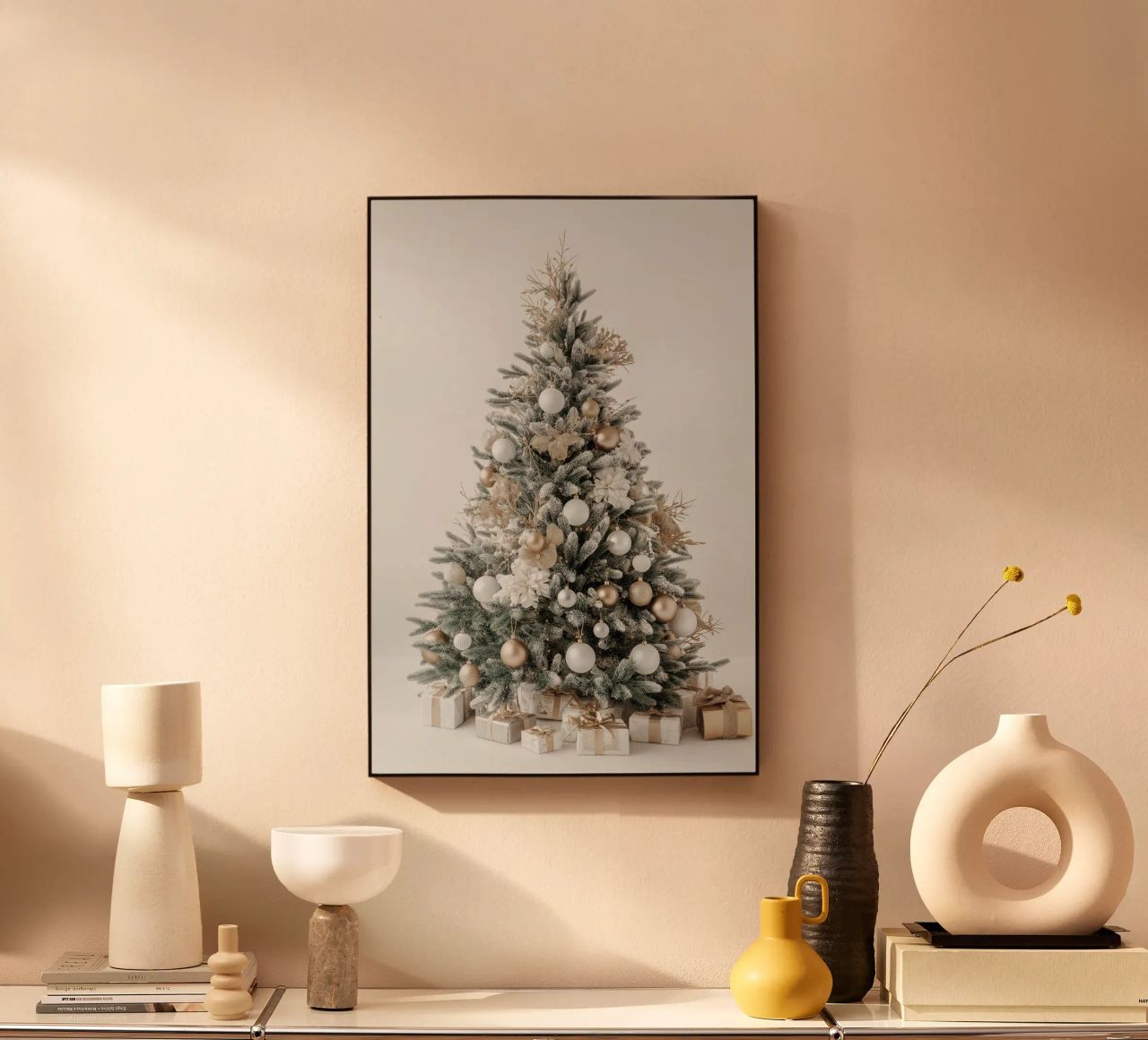 Albero di Natale con pacchetti plexiglass da Imagine