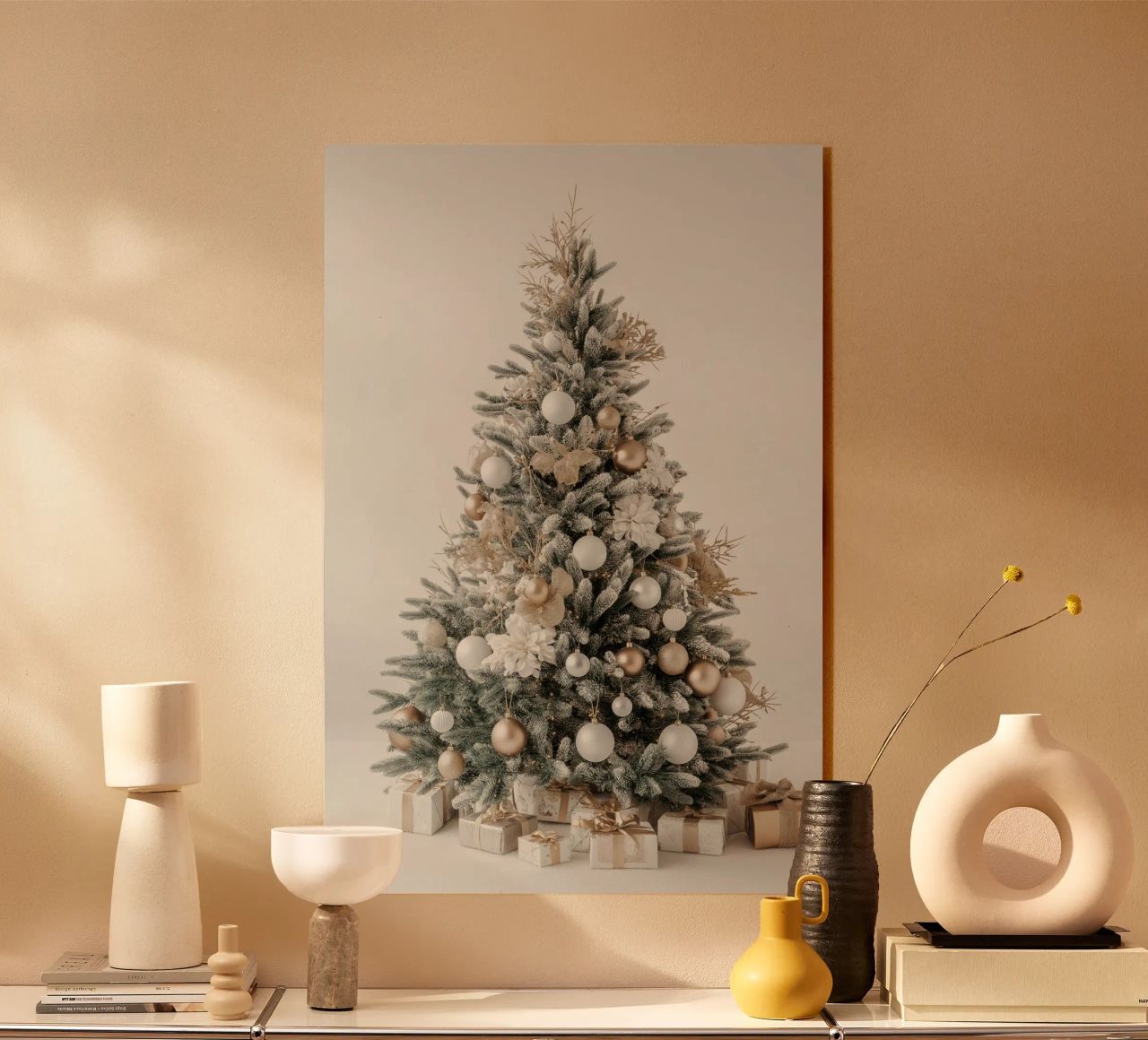 Albero di Natale con pacchetti plexiglass da Imagine