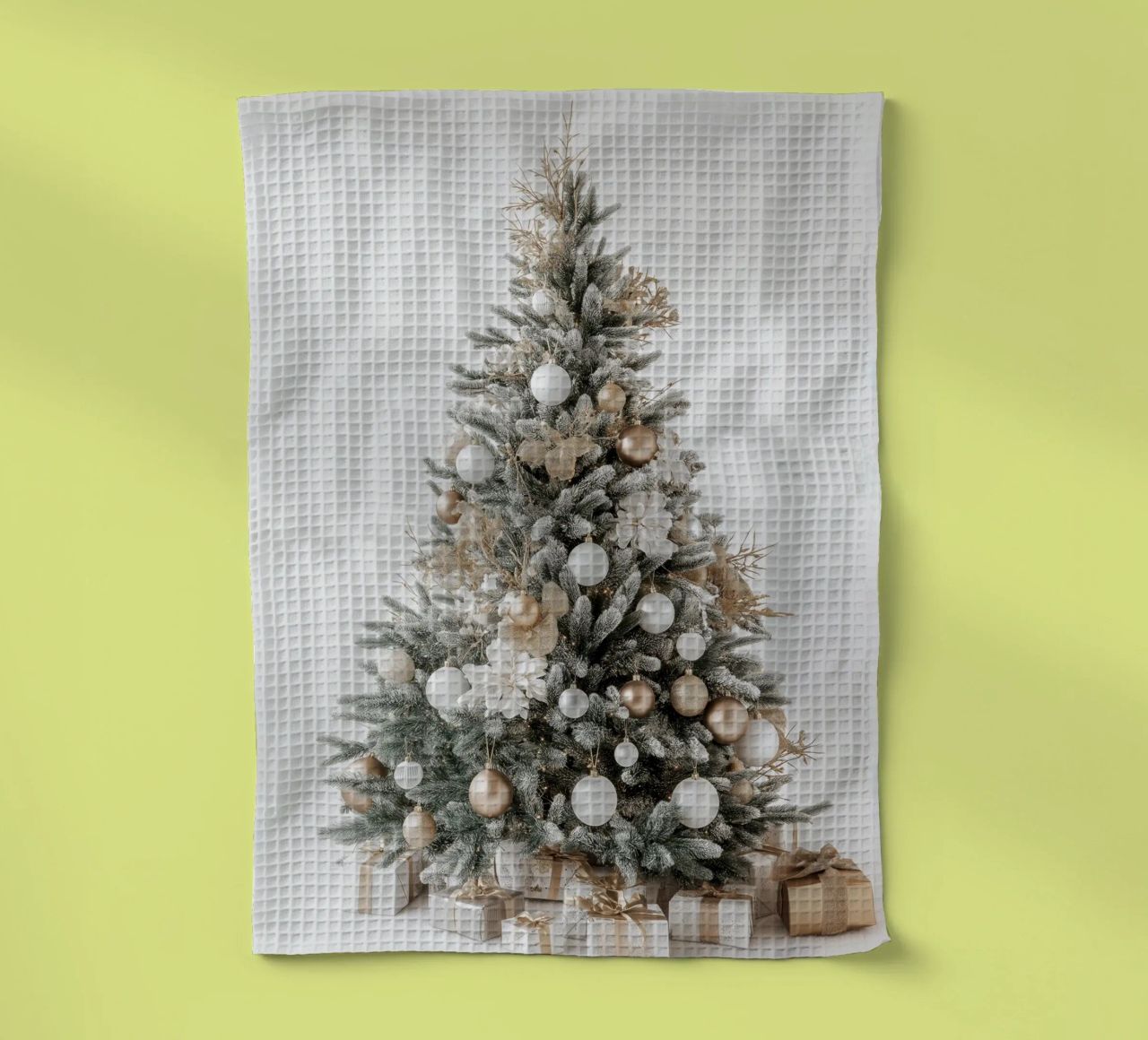 Albero di Natale con pacchetti canovaccio da cucina da Imagine