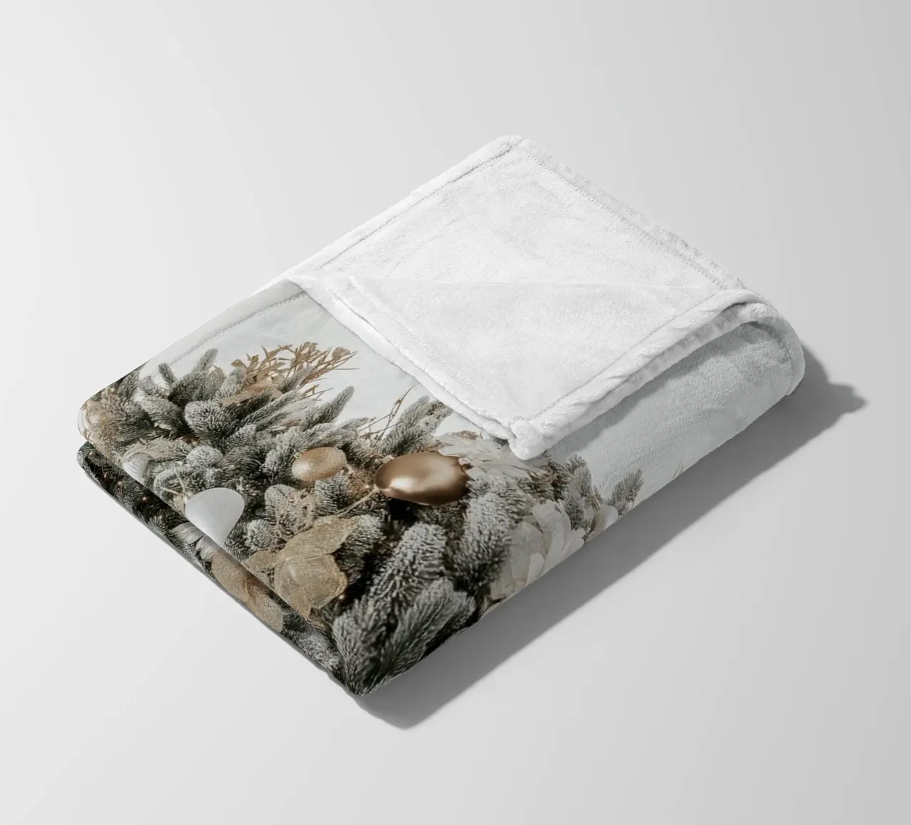 Albero di Natale con pacchetti coperta in pile da Imagine