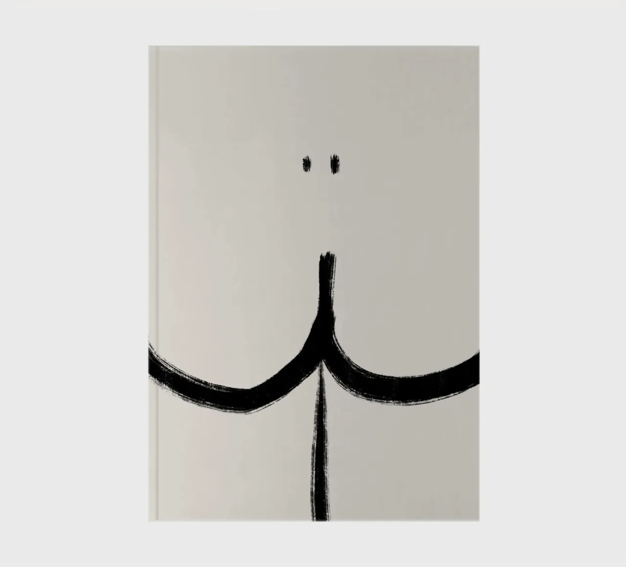 Alina Buffiere - Nude Look Butt notebook by The Artcircle