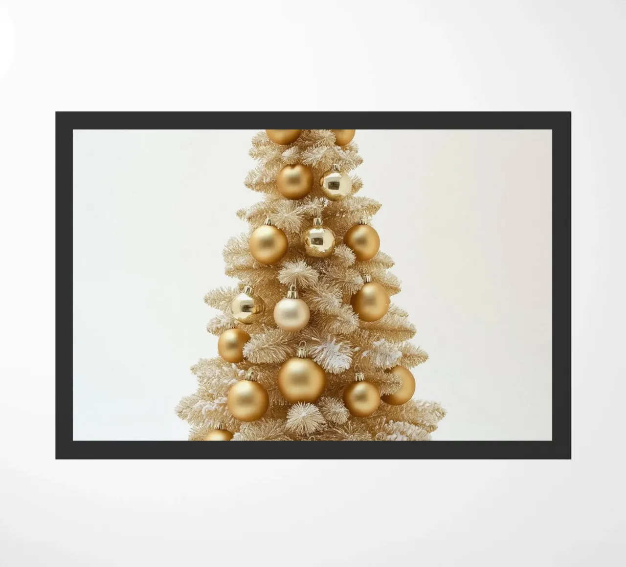 Albero di Natale d'oro zerbino da Imagine