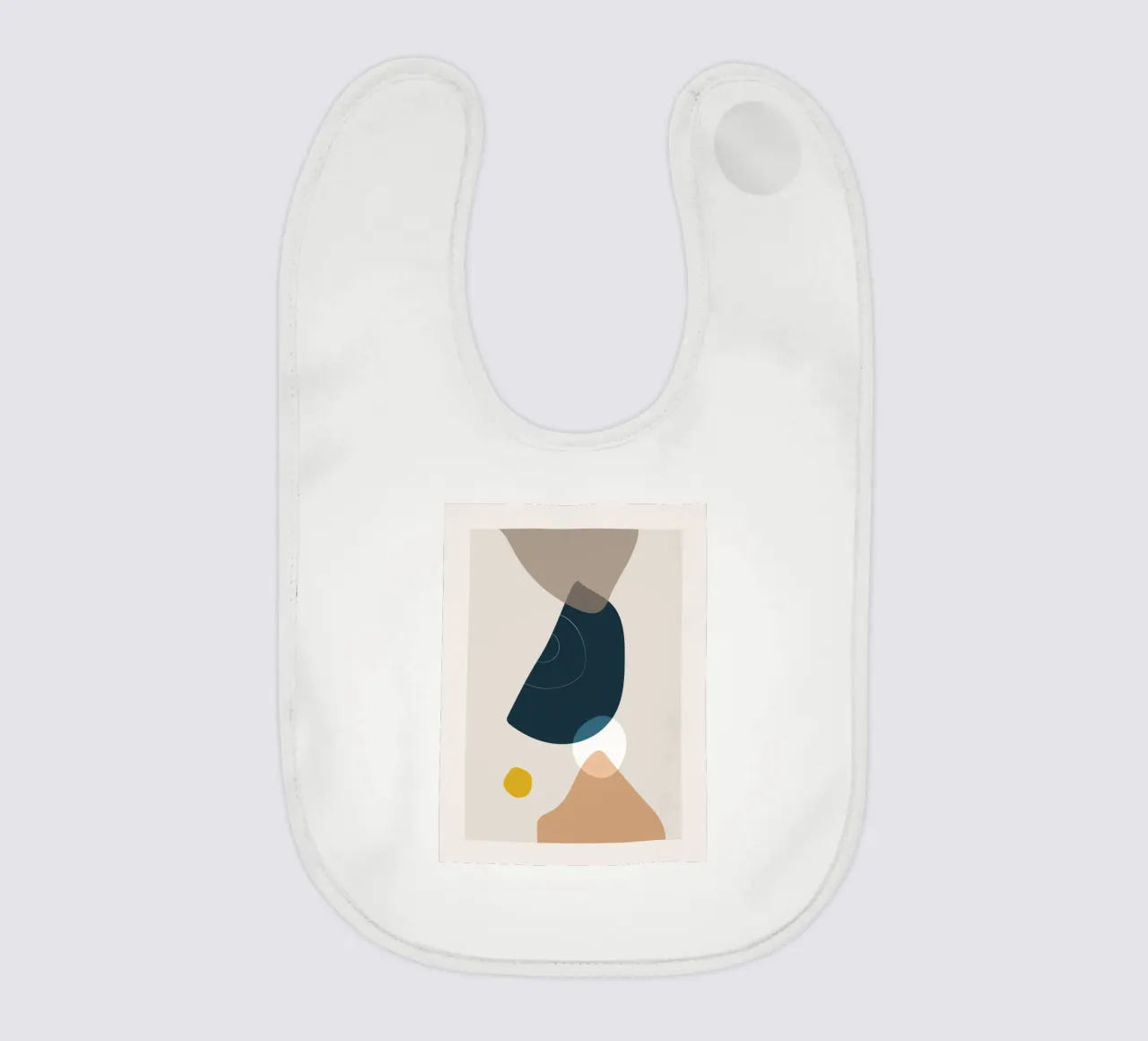 Forme astratte - Design minimalista bavaglino da Whole©