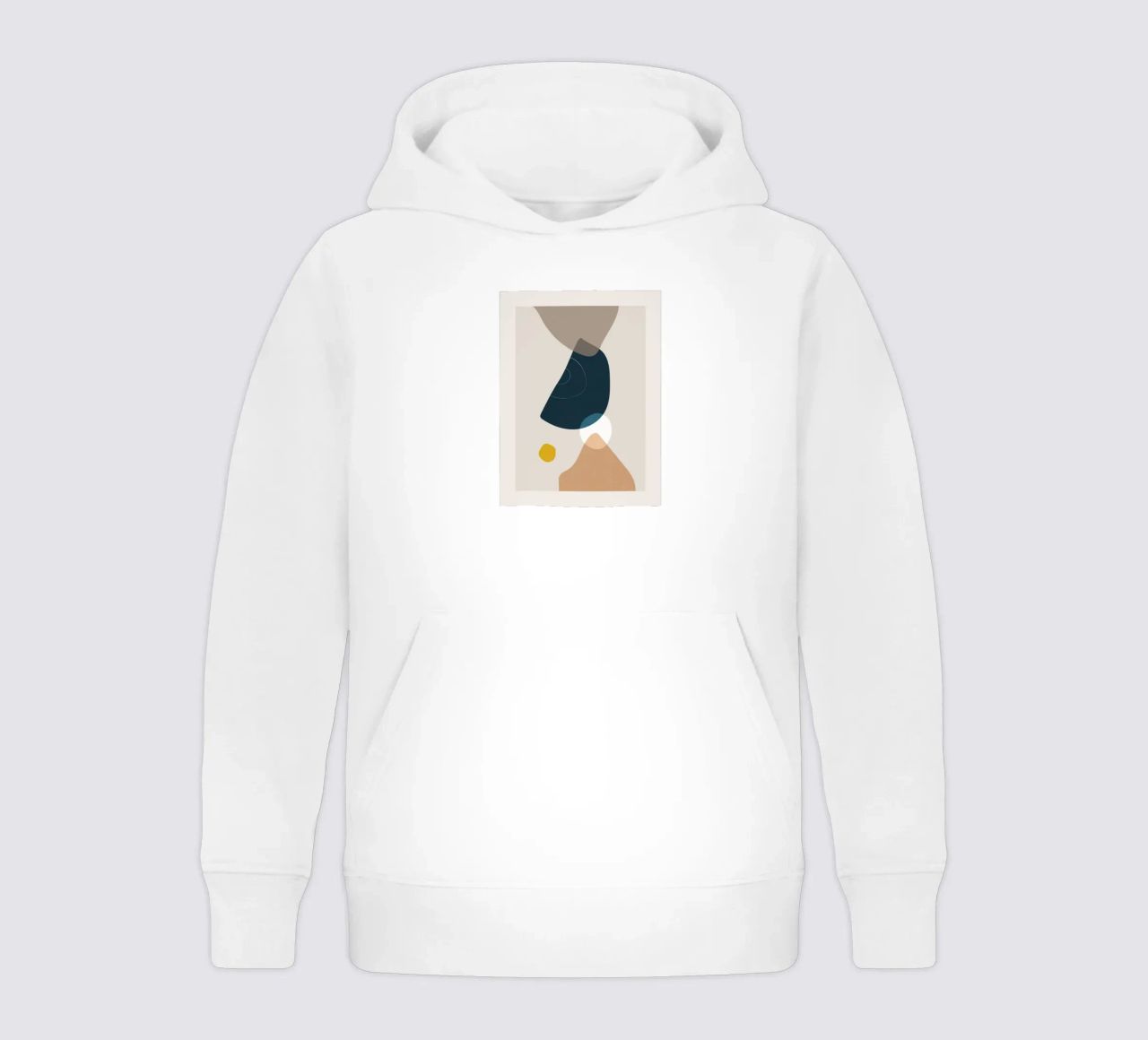 Forme astratte - Design minimalista felpa bambino con cappuccio da Whole©