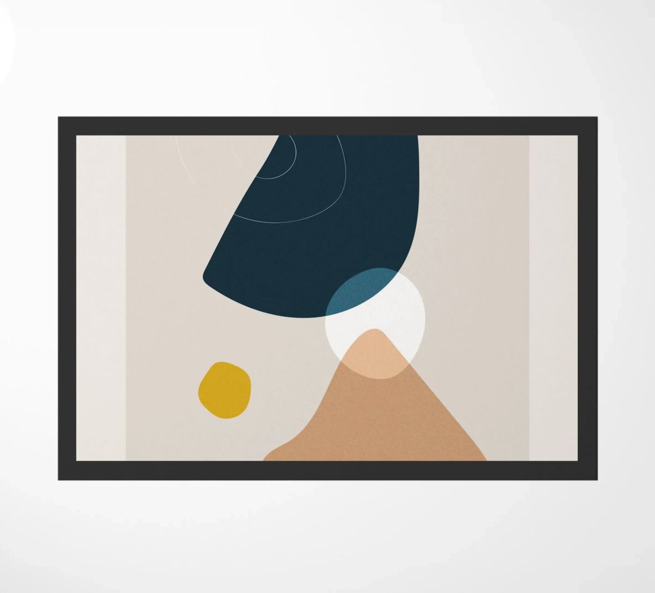 Forme astratte - Design minimalista zerbino da Whole©