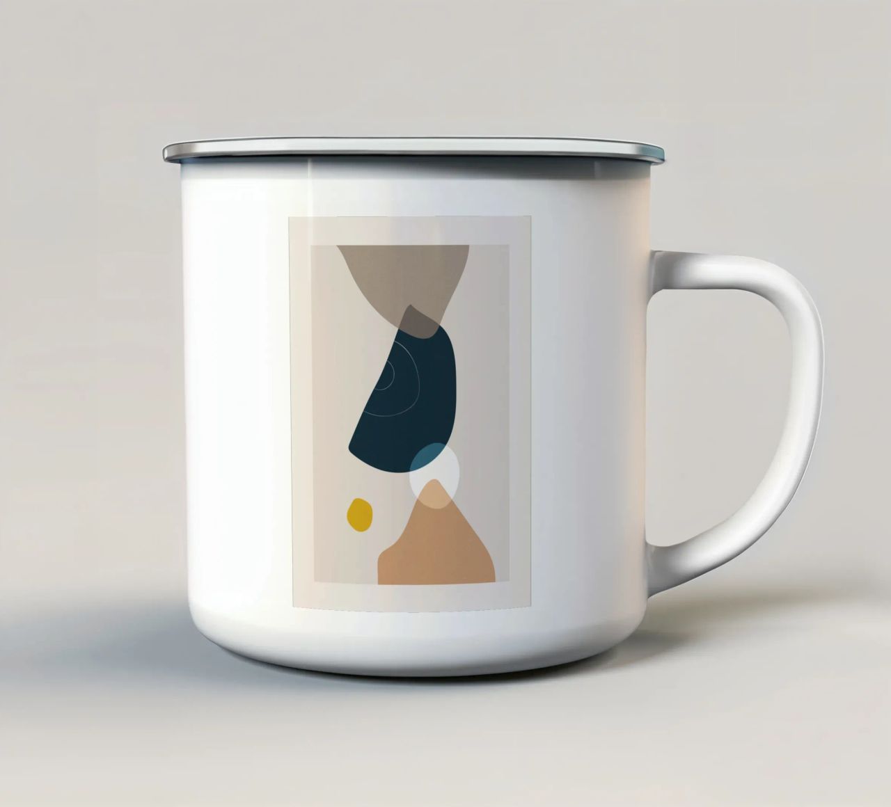 Forme astratte - Design minimalista tazza in smalto da Whole©