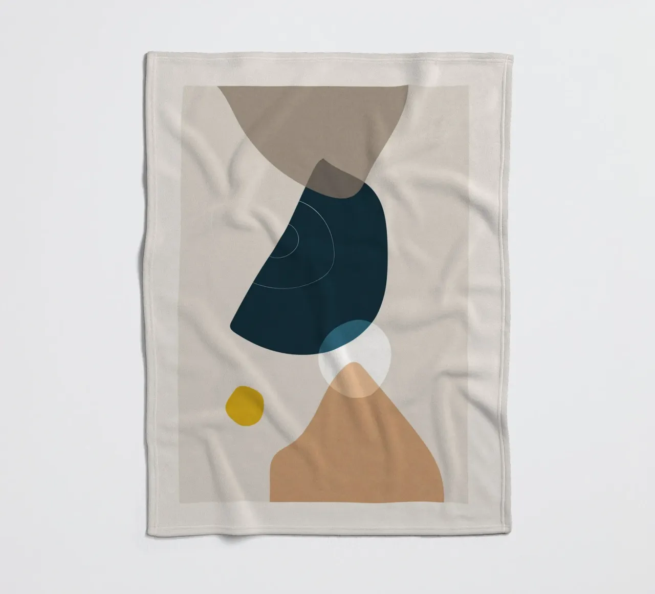 Forme astratte - Design minimalista coperta in pile da Whole©