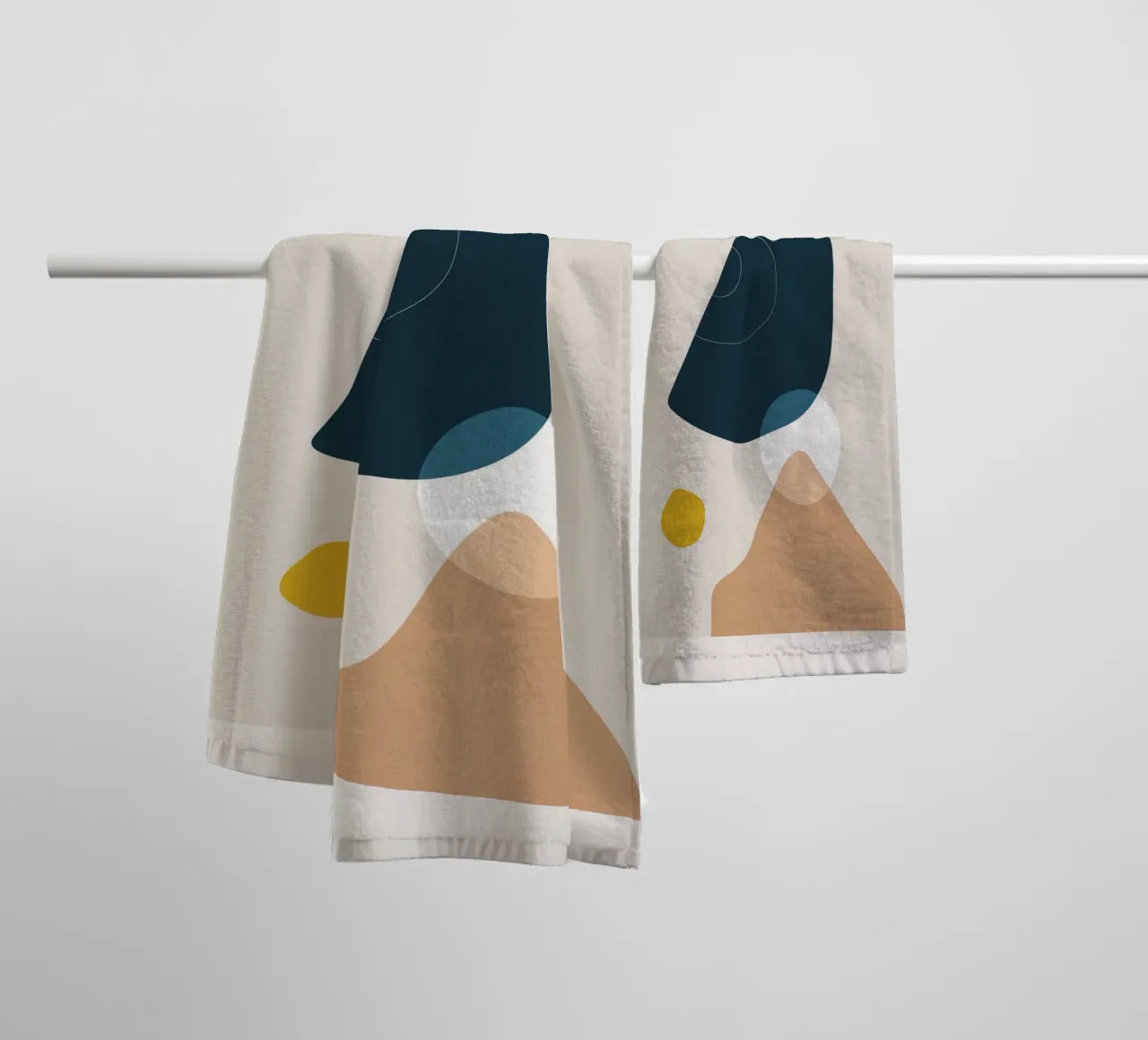 Forme astratte - Design minimalista asciugamano da bagno da Whole©