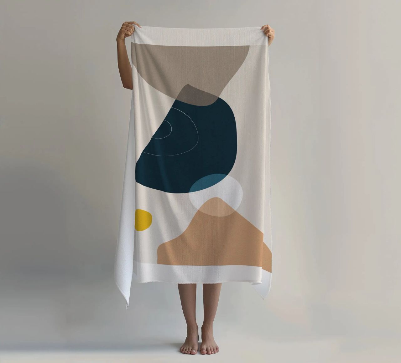 Forme astratte - Design minimalista telo mare da Whole©