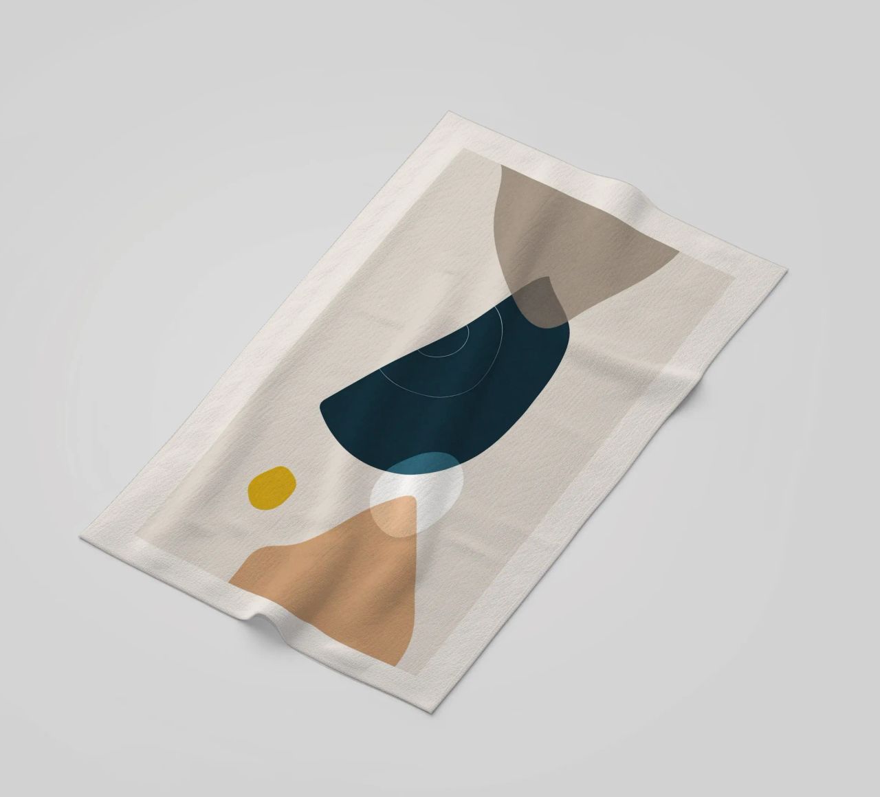 Forme astratte - Design minimalista telo mare da Whole©