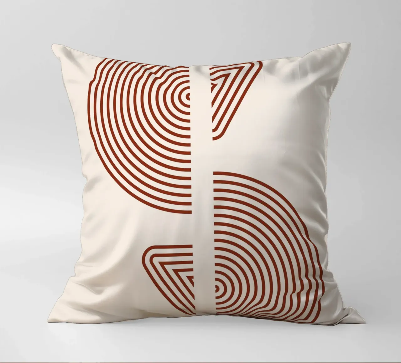 Geometric patterns - Minimalist design decorative cushion by Whole©