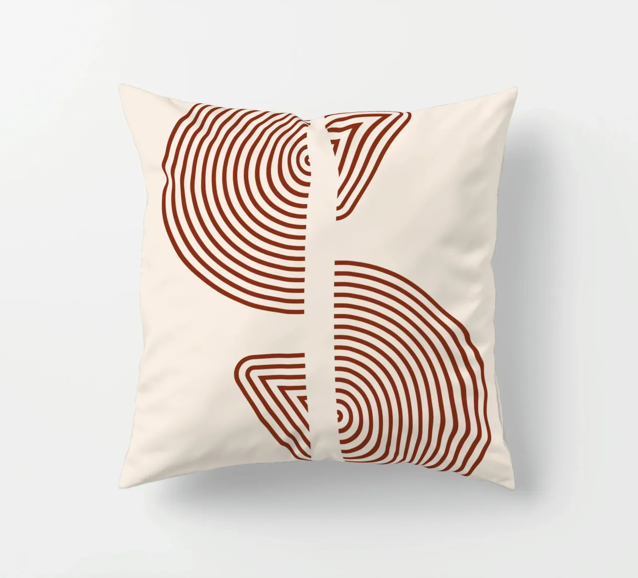 Geometric patterns - Minimalist design decorative cushion by Whole©