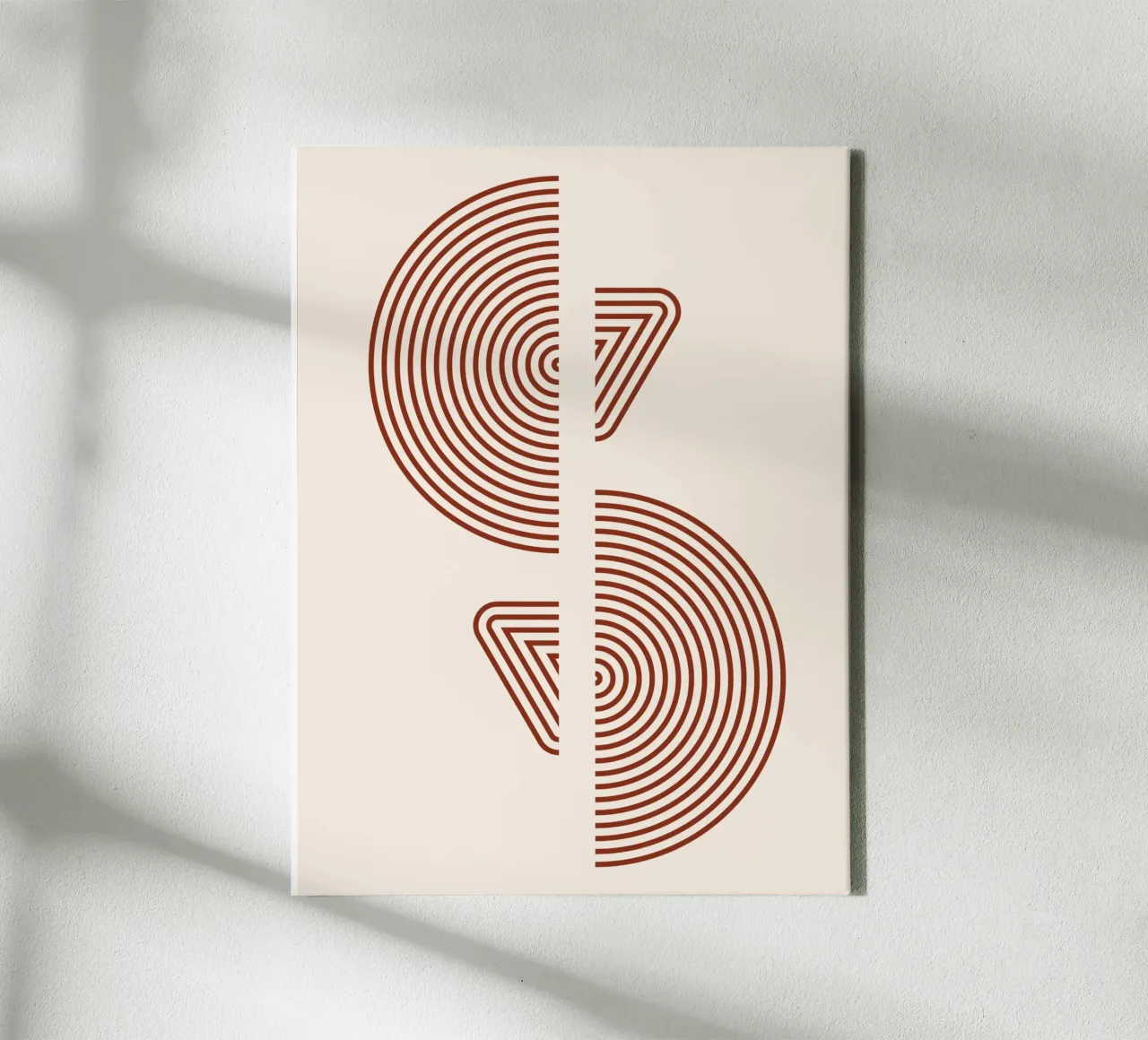 Geometric patterns - Minimalist design canvas by Whole©