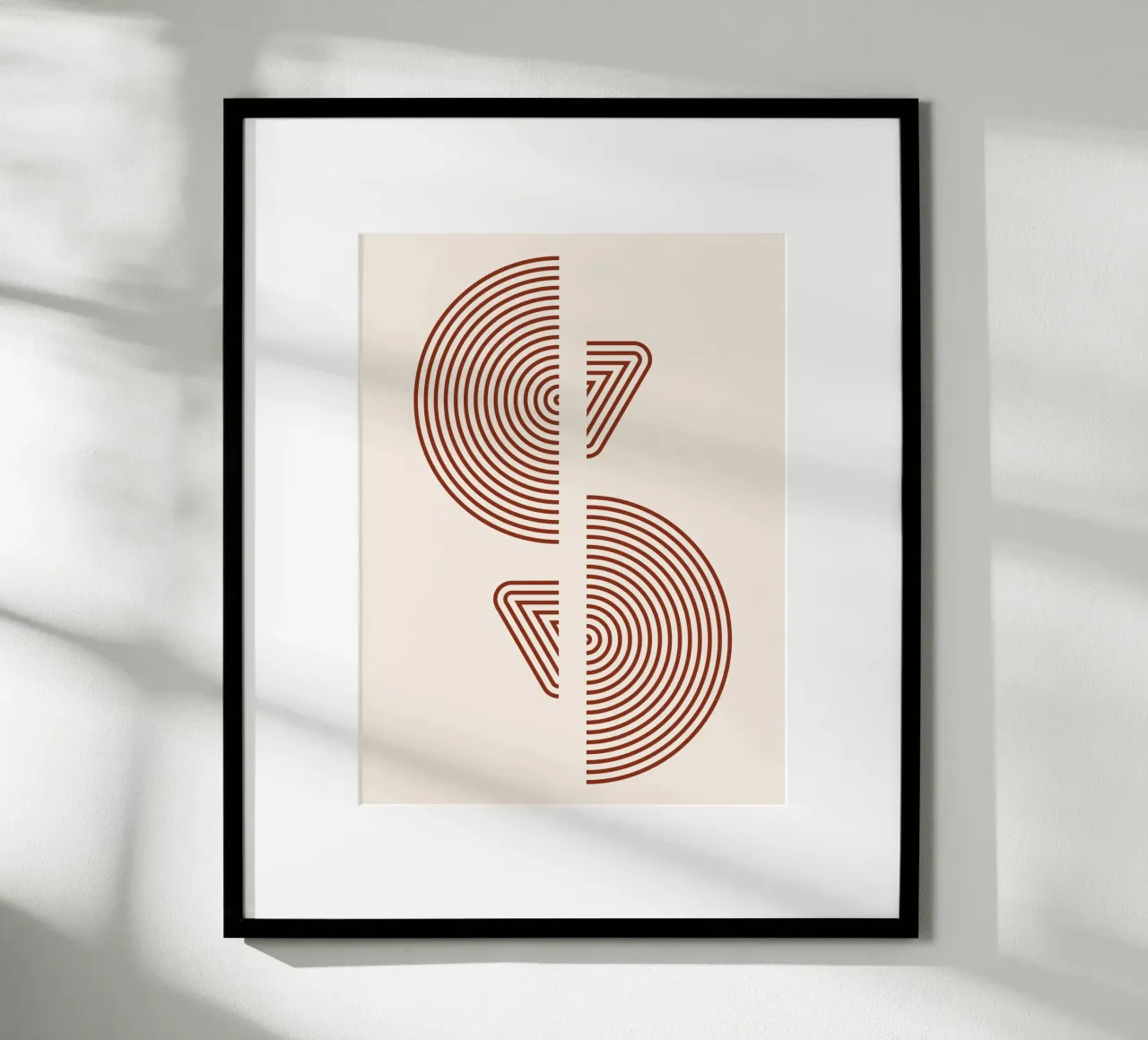 Geometric patterns - Minimalist design hahnemühle by Whole©