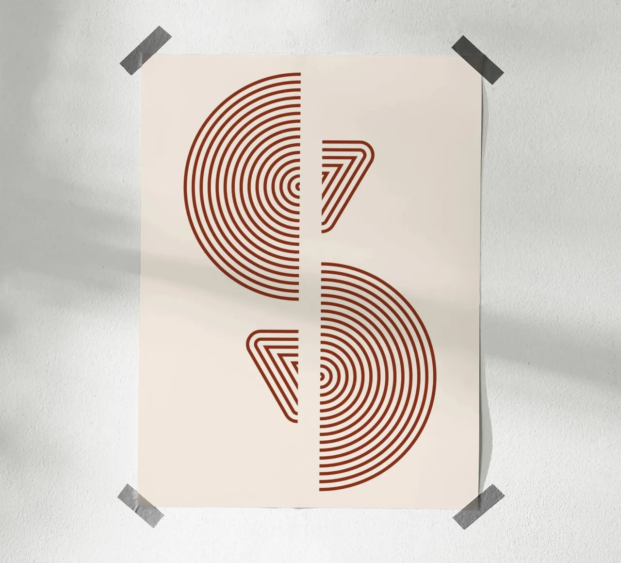 Geometric patterns - Minimalist design hahnemühle by Whole©