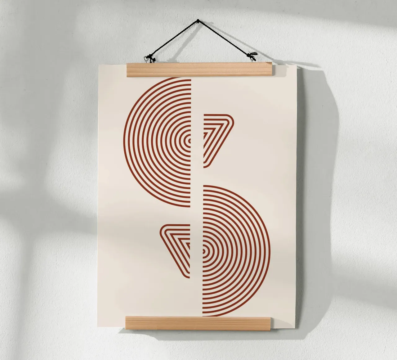 Geometric patterns - Minimalist design hahnemühle by Whole©