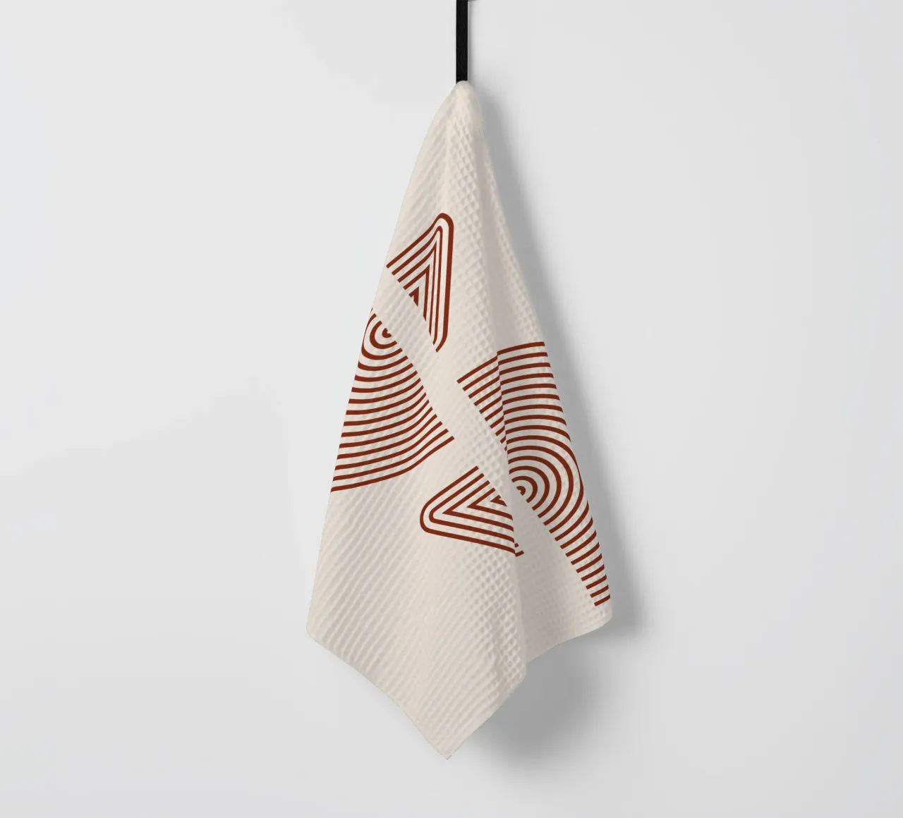Geometric patterns - Minimalist design tea towel by Whole©