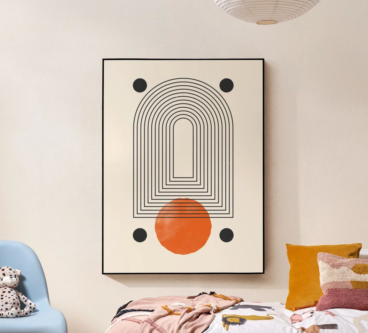 Geometria astratta - Design moderno delle linee plexiglass da Whole©