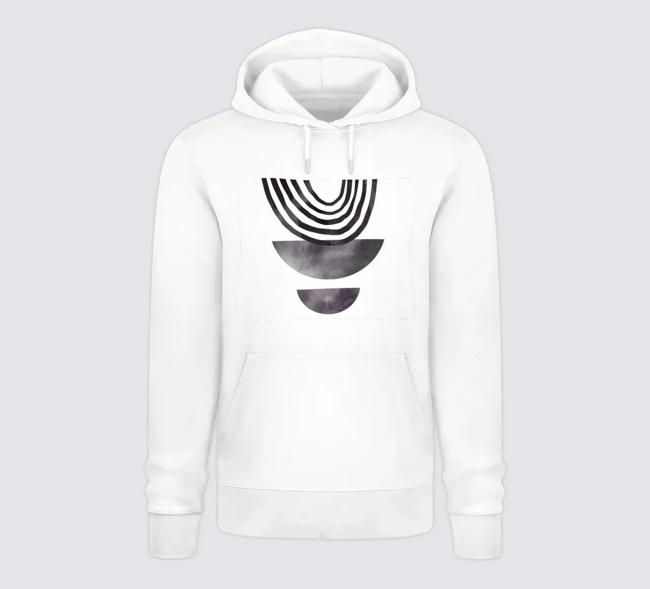 Linee moderne - Design astratto felpa con cappuccio da Whole©