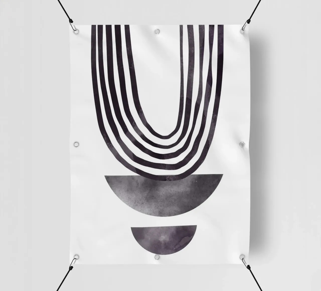 Linee moderne - Design astratto telo in pvc da Whole©