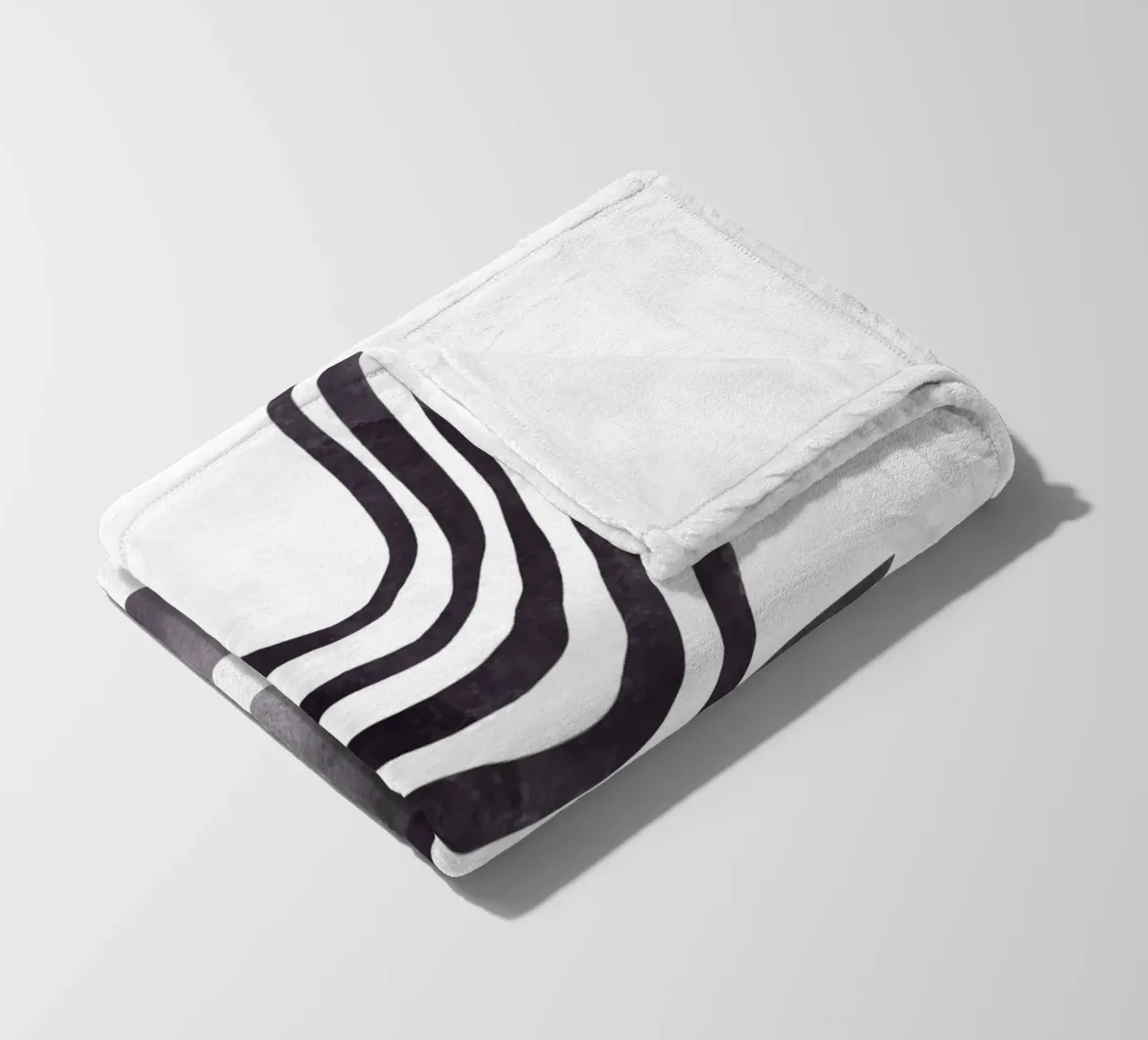 Linee moderne - Design astratto coperta in pile da Whole©