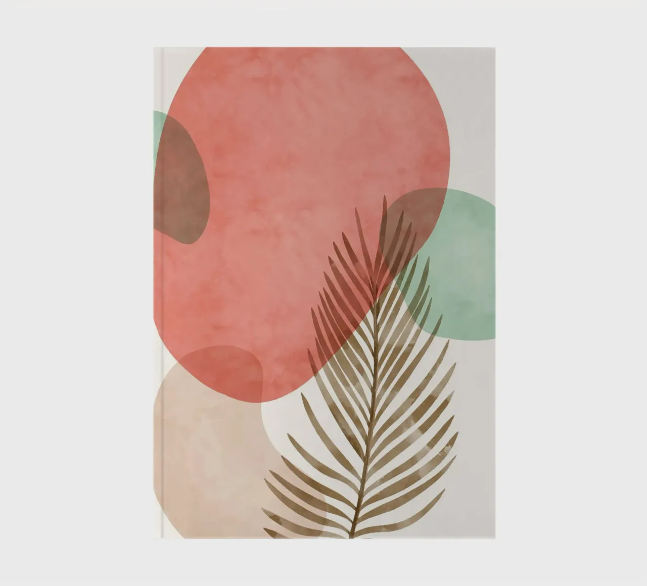 Tropical elegance - Abstract design notebook by Whole©