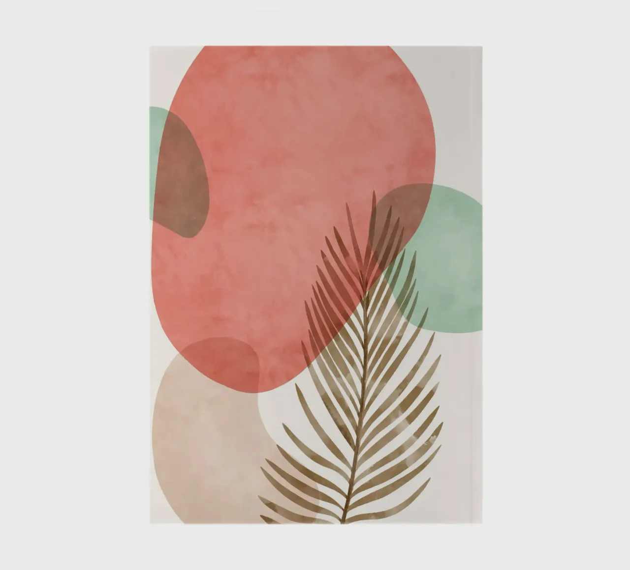 Tropical elegance - Abstract design notebook by Whole©