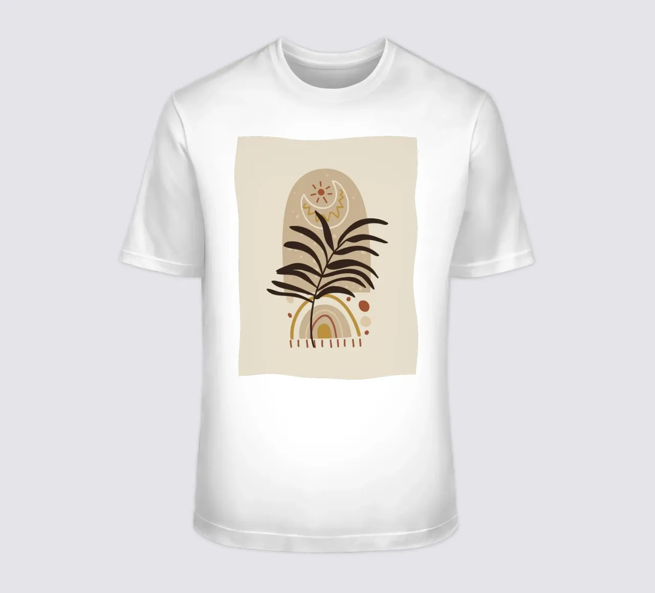 Natura boho - design astratto t-shirt da Whole©