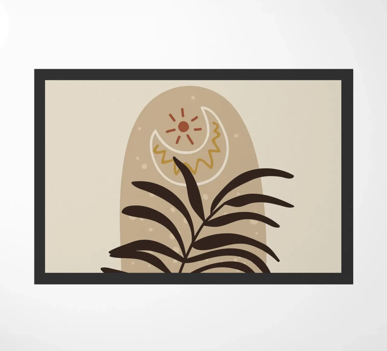 Natura boho - design astratto zerbino da Whole©