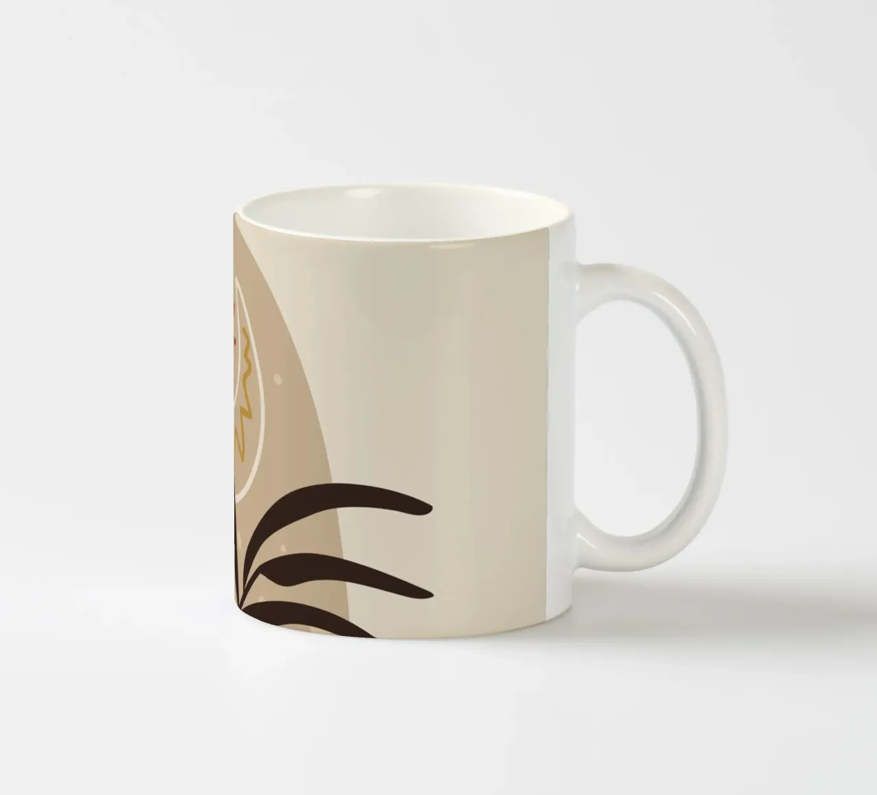 Natura boho - design astratto tazza in ceramica da Whole©