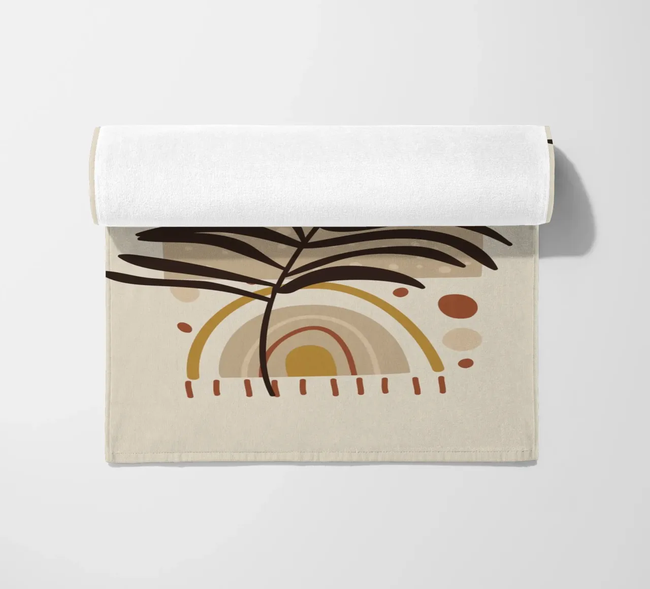 Natura boho - design astratto telo mare da Whole©