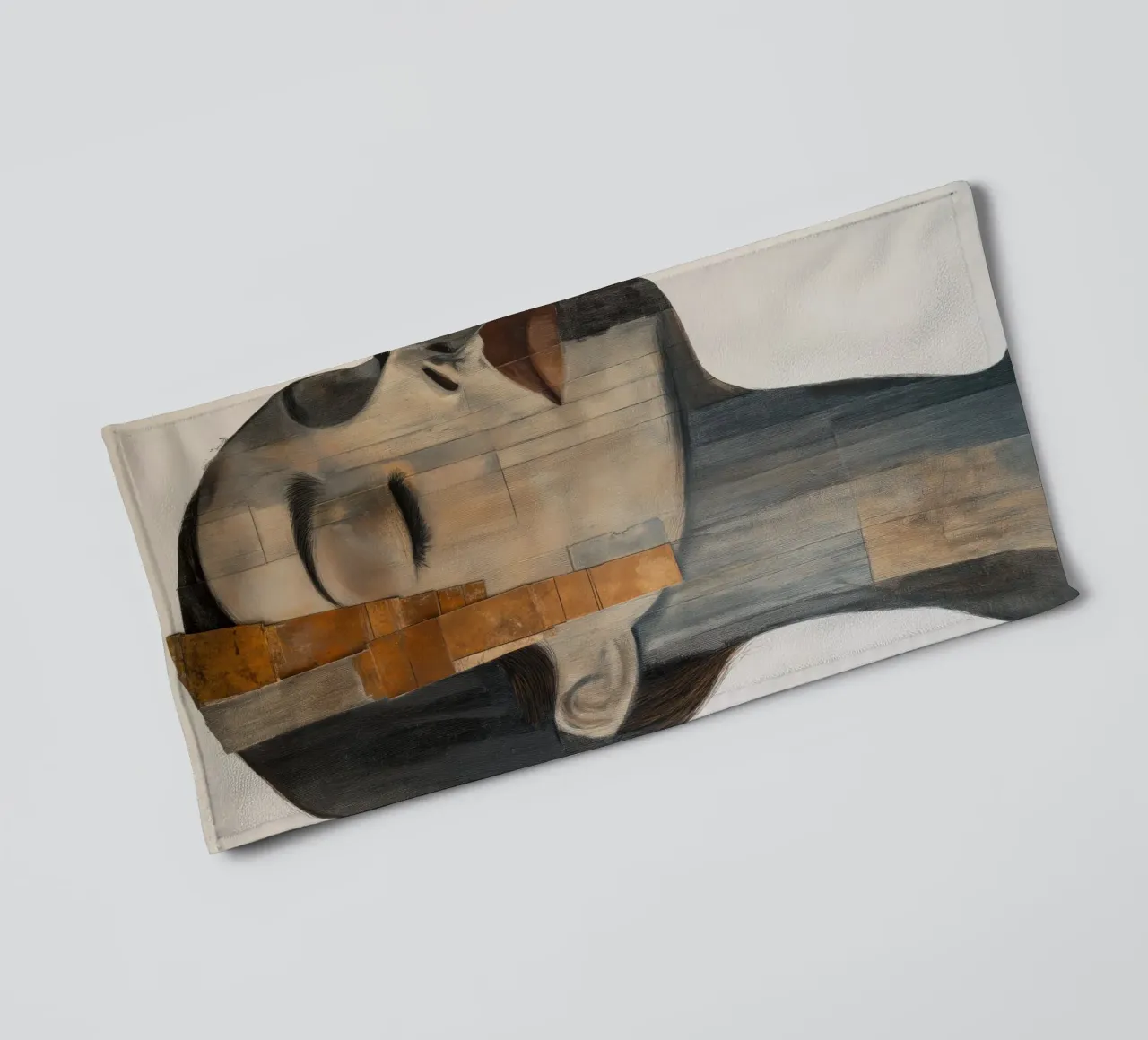 Abstract face towel by Imagine
