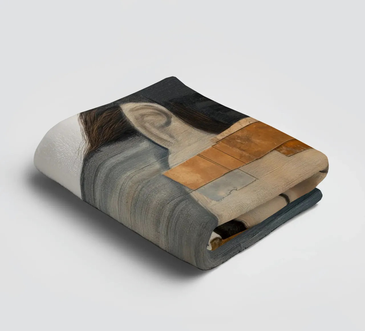 Abstract face towel by Imagine