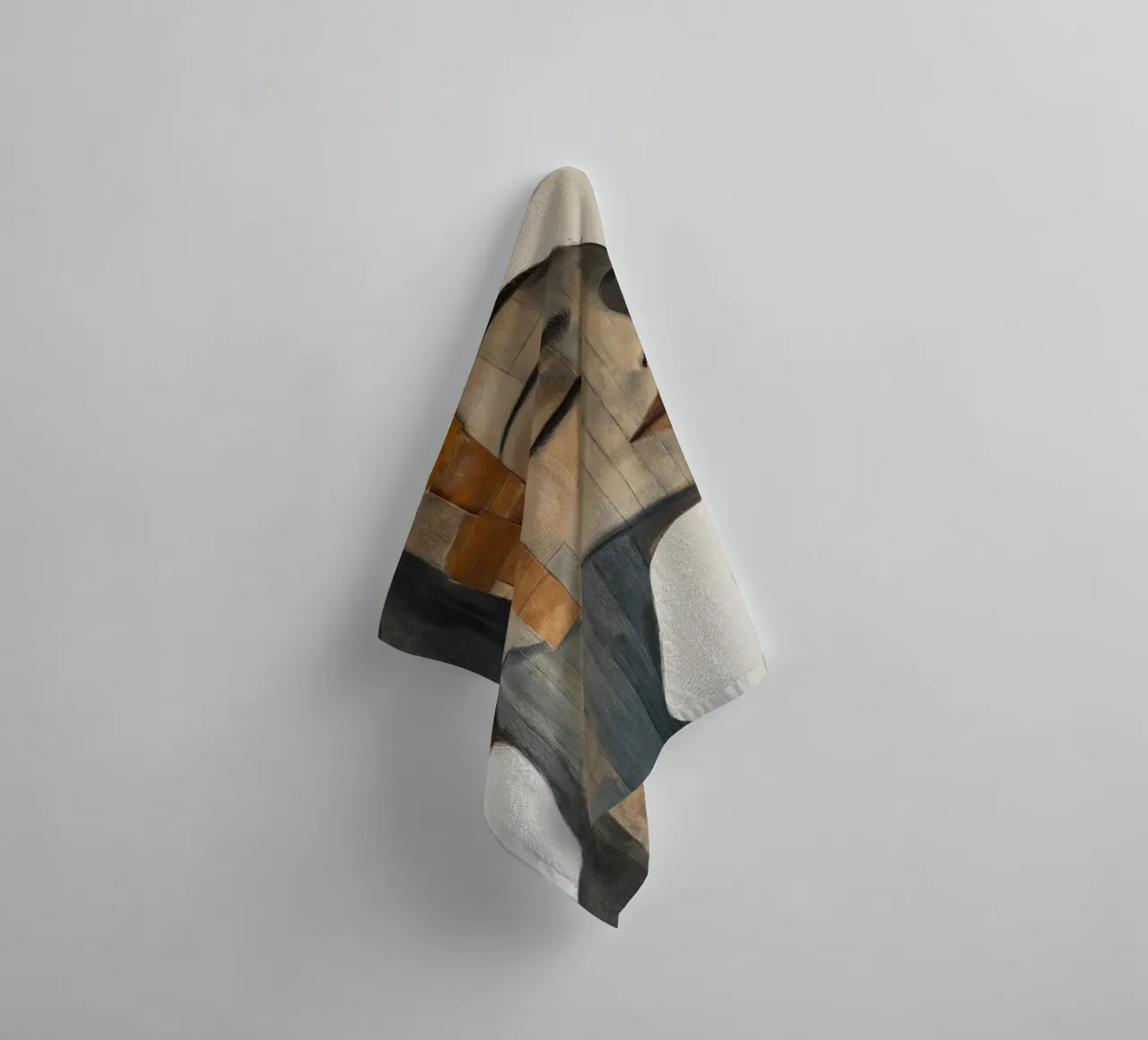 Abstract face towel by Imagine