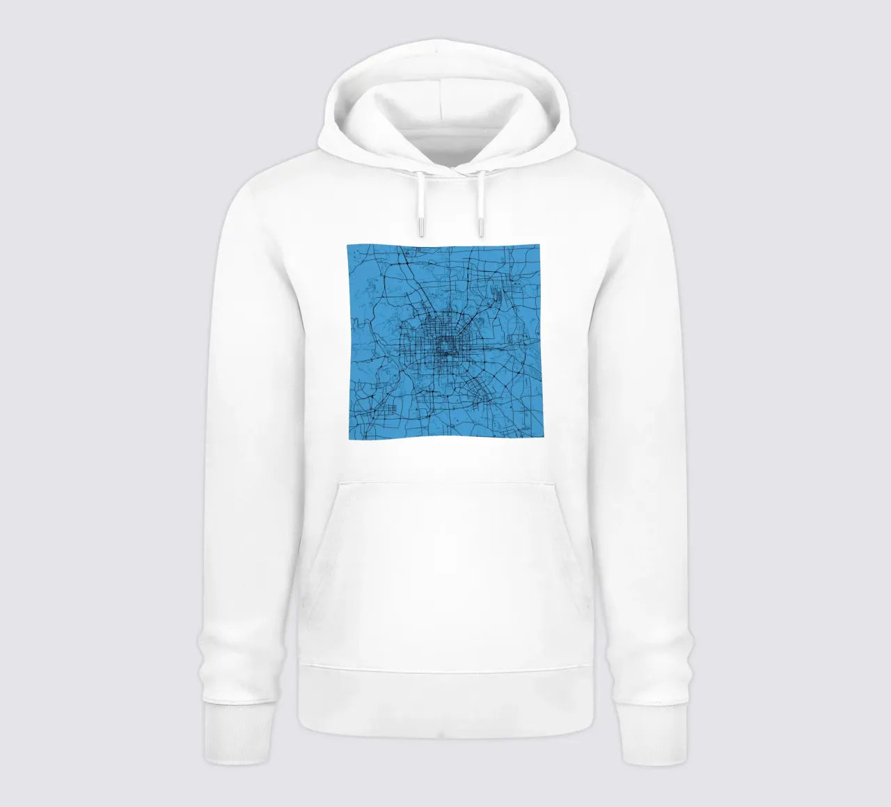 Bejing Blue hoodie by Urban Maps