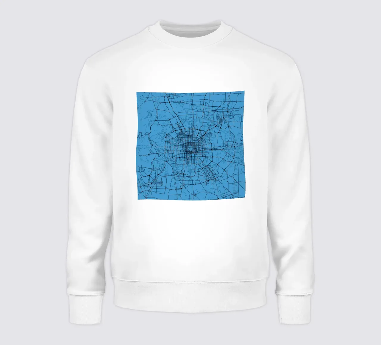 Bejing Blue felpa da Urban Maps