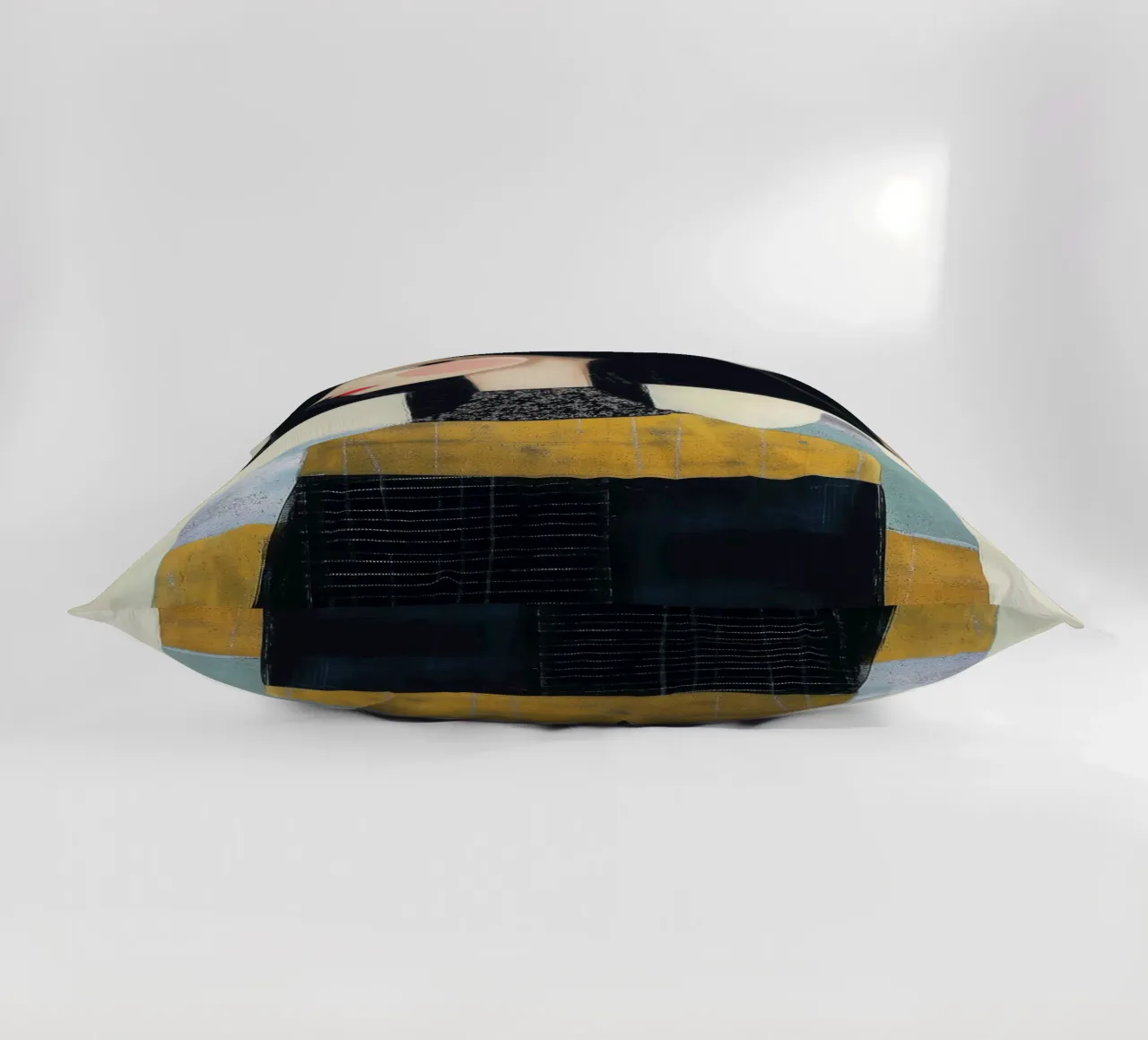 Abstract sisters decorative cushion by Imagine