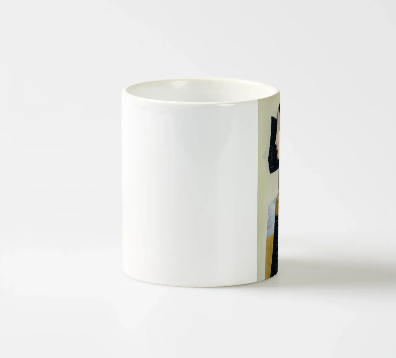 Sorelle astratte tazza in ceramica da Imagine