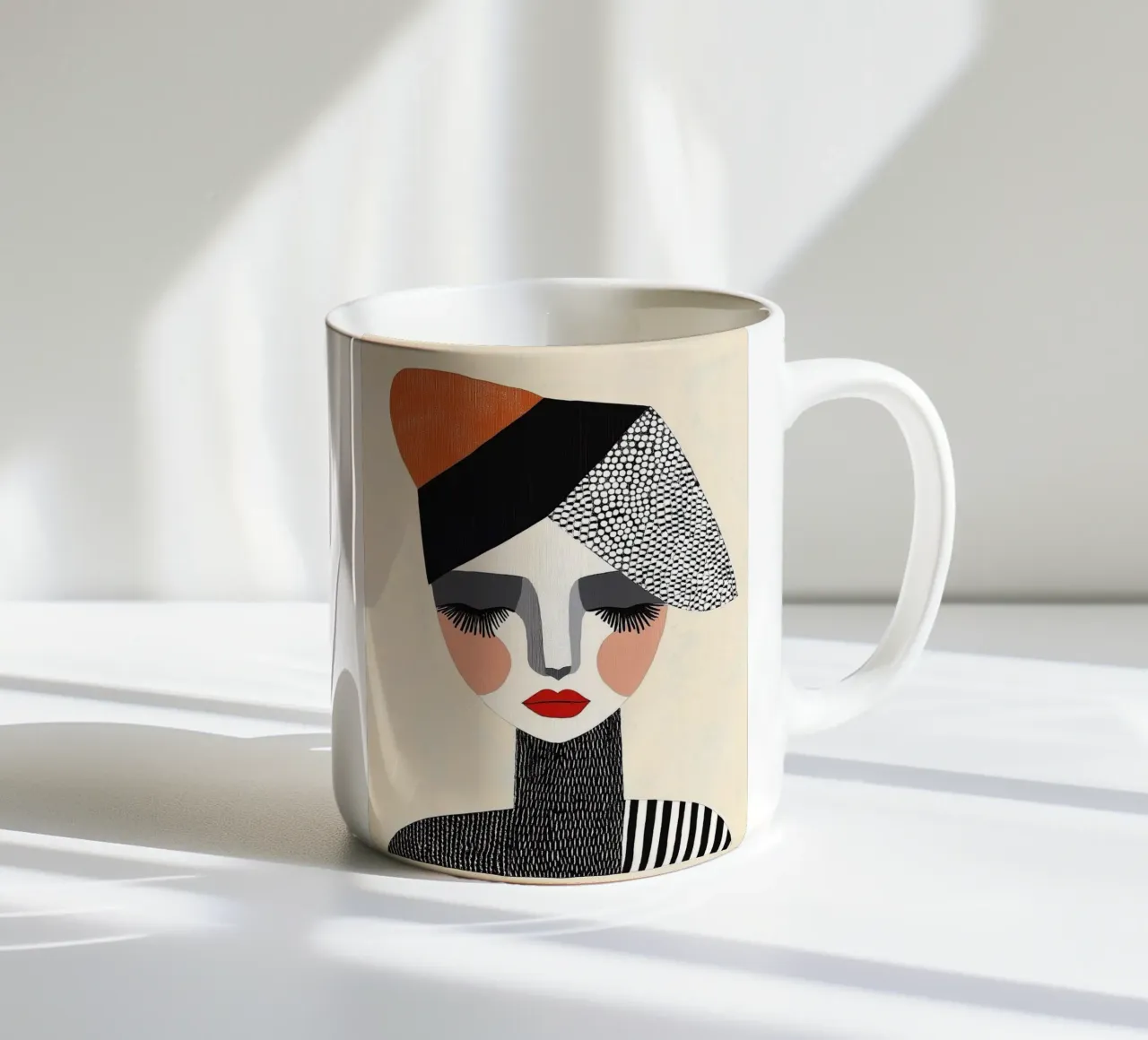 Emmanuelle tazza in ceramica da Imagine