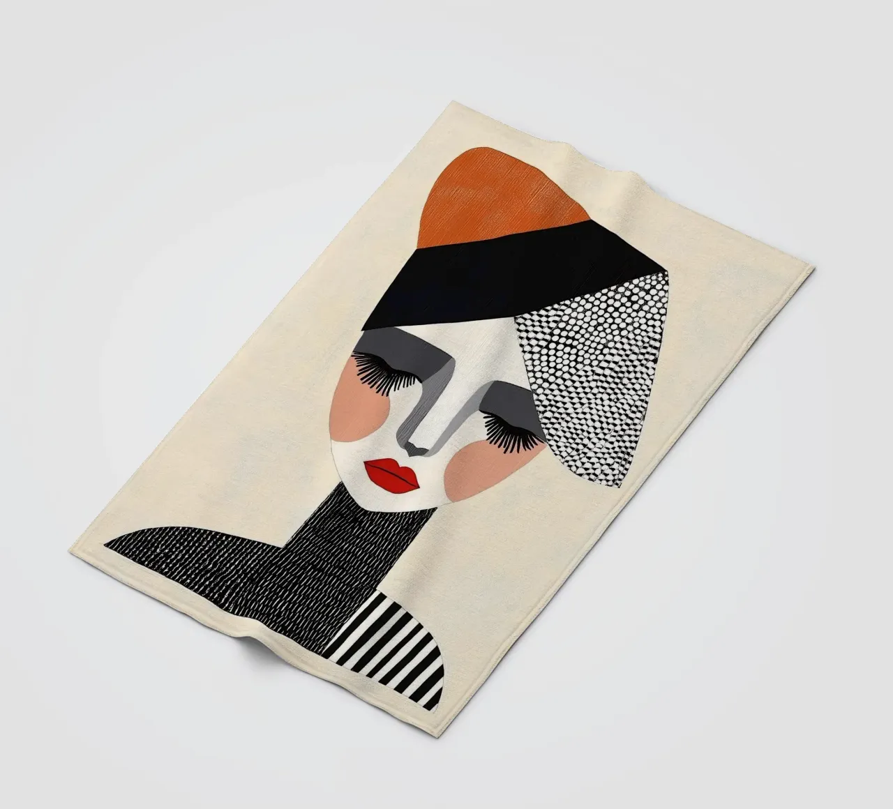 Emmanuelle coperta in pile da Imagine