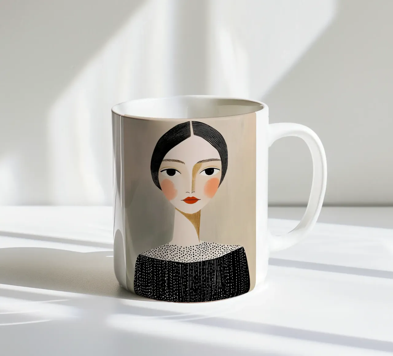 Cynthia tazza in ceramica da Imagine
